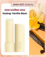Son Dưỡng Môi EOS 100% Tự Nhiên Hữu Cơ Lip Balm 4g - Hương Chanh & Cam, Cathy Hỗ Trợ Ẩm, Sắc Màu Tươi Tắn