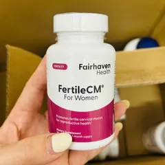 Hỗ trợ sinh sản nữ FertileCM For Women USA 90 viên