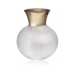 Lọ hoa IVV Ophelia Mạ Vàng 25cm & 30cm - Đồ trang trí sang trọng cho phòng khách, quán cà phê, món quà ý nghĩa