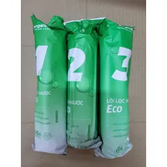 Lõi Lọc Nước RO KANGAROO ECO Chính Hãng - Bộ 3 Lõi Thay Thế Đảm Bảo Nguồn Nước Sạch An Toàn