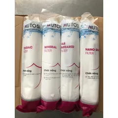 Combo 4 Lõi Lọc Khoáng MUTOSI 5678 - Nâng cao chất lượng nước sạch, hàng chính hãng cho gia đình bạn