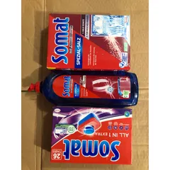 [COMBO] 3 Sản Phẩm SOMAT [ HỘP 26 VIÊN - BÓNG 750ML - MUỐI 1,2KG ] - Hàng chính hãng