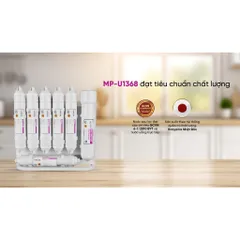 Máy Lọc Nước Compact Mutosi MP-U1368 - 10 Lõi Chống Độc, Tiêu Chuẩn Nhật Bản, Lọc Sạch 99.99% Tạp Chất, Nước Uống An Toàn