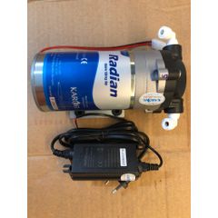 Bộ 2 Sản Phẩm Bơm Radian KAROFI và Nguồn Adapter 24V 1.5A - Dụng Cụ Lọc Nước Chính Hãng, Phù Hợp Máy Lọc RO