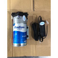 Bộ 2 Sản Phẩm Bơm Radian KAROFI và Nguồn Adapter 24V 1.5A - Dụng Cụ Lọc Nước Chính Hãng, Phù Hợp Máy Lọc RO