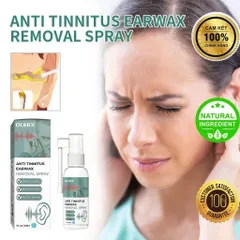 Chai Xịt Giảm Ù Tai Ngứa Tắc Ống Tai - Thảo Dược Thiên Nhiên Hỗ Trợ Làm Sạch Tai và Giảm Khó Chịu