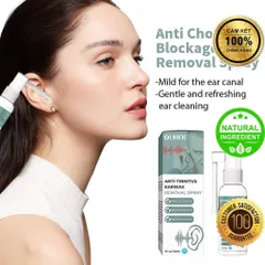 Chai Xịt Giảm Ù Tai Ngứa Tắc Ống Tai - Thảo Dược Thiên Nhiên Hỗ Trợ Làm Sạch Tai và Giảm Khó Chịu