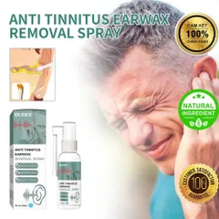 Chai Xịt Giảm Ù Tai Ngứa Tắc Ống Tai - Thảo Dược Thiên Nhiên Hỗ Trợ Làm Sạch Tai và Giảm Khó Chịu