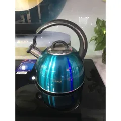 Ấm Đun Nước Arber AB03GREEN 3L - Inox 304 Cao Cấp, Thiết Kế Quai Cầm Cách Nhiệt, Phù Hợp Với Mọi Loại Bếp