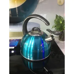 Ấm Đun Nước Arber AB03GREEN 3L - Inox 304 Cao Cấp, Thiết Kế Quai Cầm Cách Nhiệt, Phù Hợp Với Mọi Loại Bếp