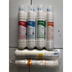 Bộ 5 -6 Lõi Lọc Hàn Quốc 1,2,3,4,5 - Made in Korea - Thay thế cho máy lọc nước Hàn Quốc treo tường