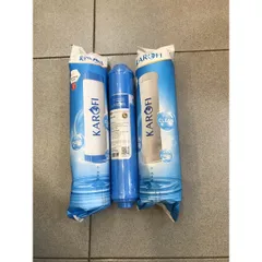 Bộ 3 Lõi Lọc Nước KAROFI 123 Chính Hãng - Thay Thế Model N-e118, B930, Lọc Sạch Hoàn Hảo, Bảo Vệ Sức Khỏe Gia Đình