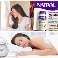 Viên ngậm hỗ trợ giấc ngủ ngon Natrol Sleep Melatoniin 5mg 250 viên, chính hãng Mỹ
