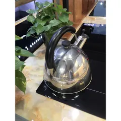 Ấm Đun Từ Arber 2.5L Inox 304 - Thiết Kế Hiện Đại, Đun Nước Nhanh, Sử Dụng Được Với Bếp Điện, Gas, Từ - Có Còi Báo Hiệu Sôi