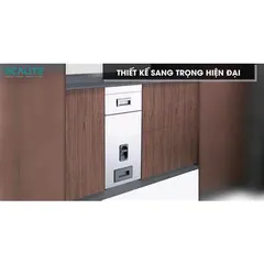 Thùng gạo điện tử gương, màu bạc Ecalite EL-RC300S - Màn hình điện tử - Chính hãng