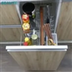 Kệ đựng gia vị, muỗng đũa, chai lọ Ecalite - Chất liệu Inox 304 cao cấp bền đẹp - Bảo hành chính hãng 3 năm