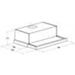 Máy Hút Mùi Latino LT AT-700G - Thiết Kế Sang Trọng, Công Suất 750m3/h, Độ Ổn Thấp <48dB, Bảo Hành 3 Năm Chính Hãng