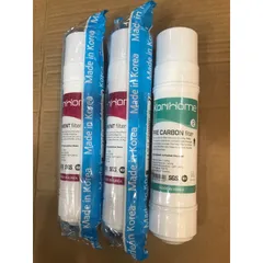 Bộ 3 Lõi Lọc Thô 123 Korihome - 2 Lõi Sediment & 1 Lõi Pre Carbon Chính Hãng - Thay Thế Cho Máy Lọc Nước Korihome
