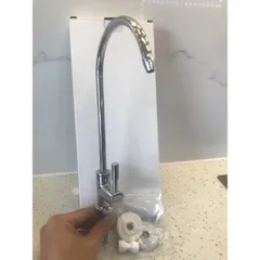 Vòi Lọc Nước KAROFI Chính Hãng - Vòi Inox Sang Trọng, Xoay 360 Độ, Thay Thế Cho Máy Lọc RO, Nano, An Toàn và Không Rò Rỉ