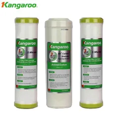 Bộ 3 Lõi Lọc Nước 123 KANGAROO - Lõi Lọc Thô Chất Lượng Cao, Chính Hãng, Bảo Vệ Sức Khỏe Gia Đình