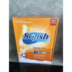 Bộ Sản Phẩm Sofish [Viên Rửa Bát + Nước Làm Bóng + Muối] - Chuyên Dụng Cho Máy Rửa Chén Hiệu Quả, Sạch Sáng Bóng 500ML, 1.6KG