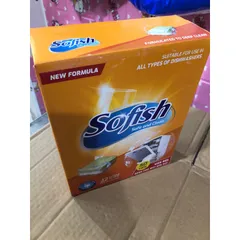 Viên Rửa Bát SOFISH Chính Hãng - Hộp 50 Viên, Hiệu Quả Làm Sạch Vượt Trội Cho Máy Rửa Chén, Không Mùi, Tiện Lợi