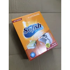 Viên Rửa Bát SOFISH 90 Viên - Sạch Bóng Chén Dĩa, Không Nước Mùi, Dùng Cho Máy Rửa Chén Bosch, Teka, Hafele và Nhiều Thương Hiệu Khác