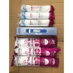 Bộ 7 Lõi Đúc MUTOSI Chính Hãng - Bộ Lõi Lọc Nước Thay Thế Cho Máy Lọc MP-370U - Bảo Vệ Sức Khỏe Gia Đình