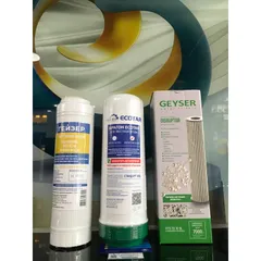 Bộ 3 Lõi Lọc Nước Geyser Ecotar 4 - Lọc Sạch Vi Rút & Vi Khuẩn - Hàng Chính Hãng LB Nga - Thay Thế Dễ Dàng