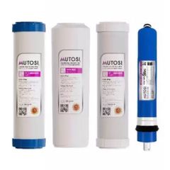 Bộ 4 Lõi Lọc Nước MUTOSI 1234 - Chính Hãng, Lọc Sạch Vi Khuẩn, Virus, Tạp Chất - Giải Pháp Nước Uống An Toàn