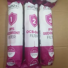 Bộ 9 Lõi Lọc Nước MUTOSI Chính Hãng - Lõi RO, Nano, Khoáng, Hồng Ngoại, Alkaline Hydrogen Cho Máy Lọc Nước MP-192, MP-390U, MQ9-SG