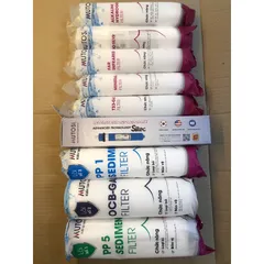 Bộ 9 Lõi Lọc Nước Mutosi 123456789 - Chính Hãng, Thay Thế Cho Máy RO, Lọc Nước Sạch, An Toàn Cho Sức Khỏe