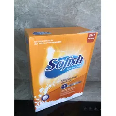Viên Rửa Bát SOFISH 90 Viên - Muối Rửa Bát 1,6Kg & Nước Làm Bóng 500ML - Dùng Cho Máy Rửa Chén, Hiệu Quả Tối Ưu, Hàng Chính Hãng
