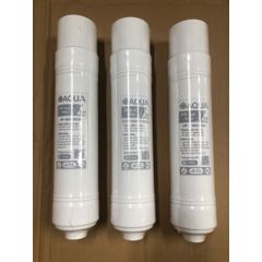 Bộ 3 Lõi Lọc Nước Đúc Nối Nhanh 123 AQUA - Lõi PP 5 Micron & Than Hoạt Tính Giúp Loại Bỏ Tạp Chất, Cặn Bẩn, Màng RO Bảo Vệ