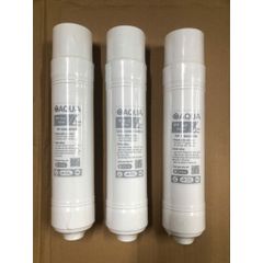 Bộ 3 Lõi Lọc Nước Đúc Nối Nhanh 123 AQUA - Lõi PP 5 Micron & Than Hoạt Tính Giúp Loại Bỏ Tạp Chất, Cặn Bẩn, Màng RO Bảo Vệ