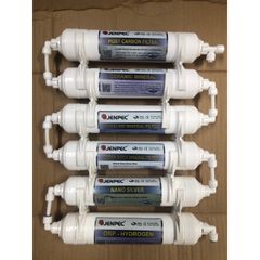 Bộ 6 Lõi Lọc Khoáng JENPEC Chính Hãng - Thay Thế Cho Máy Lọc RO, Cải Thiện Chất Lượng Nước, An Toàn Cho Sức Khỏe