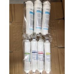 Bộ 7 Lõi Lọc Nước TOSHIBA - Chính Hãng, Thay Thế Máy Nóng Lạnh, Lọc Cặn, Khử Clo, Cải Thiện Nước Uống