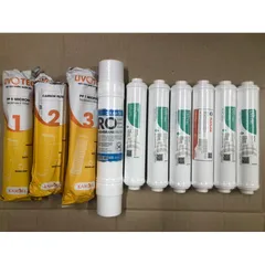 Bộ 10 Lõi Lọc LIVOTEC Chính Hãng - Lõi Thay Thế Máy Lọc Nước RO Karofi Livotec 506, 512 - Nước Sạch An Toàn Cho Gia Đình