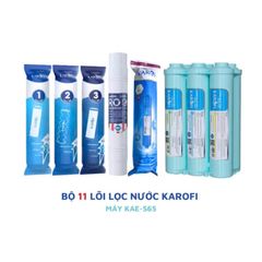 Bộ 11 Lõi Lọc KAROFI Chính Hãng - Thay Thế Máy Lọc Nước KAE-S65 - Lọc Nước Sạch, An Toàn, Hiệu Quả Cao