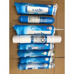 Bộ 8 Lõi Lọc Nước KAROFI Chính Hãng - Thay Thế Máy Lọc E8RO, H8RO - Lọc Sạch Hơn, Bảo Vệ Sức Khỏe Gia Đình