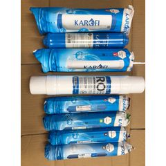 Bộ 8 Lõi Lọc Nước KAROFI Chính Hãng - Thay Thế Máy Lọc E8RO, H8RO - Lọc Sạch Hơn, Bảo Vệ Sức Khỏe Gia Đình