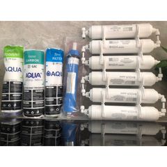 Bộ 10 Lõi Lọc Nước AQUA Chính Hãng - Thay Thế Máy Lọc RO, Bảo Đảm Nguồn Nước Sạch và An Toàn