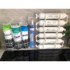 Bộ 10 Lõi Lọc Nước AQUA Chính Hãng - Thay Thế Máy Lọc RO, Bảo Đảm Nguồn Nước Sạch và An Toàn