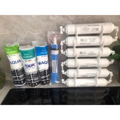 Bộ 10 Lõi Lọc Nước AQUA Chính Hãng - Thay Thế Máy Lọc RO, Bảo Đảm Nguồn Nước Sạch và An Toàn