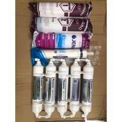 Bộ 9 Lõi Lọc Nước JENPEC Chính Hãng Dùng Cho Máy Model Mix 9000 - Tiêu Chuẩn Nhật Bản, Nước Sạch Và Tinh Khiết