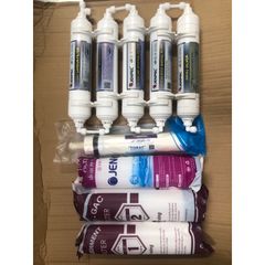 Bộ 9 Lõi Lọc Nước JENPEC Chính Hãng Dùng Cho Máy Model Mix 9000 - Tiêu Chuẩn Nhật Bản, Nước Sạch Và Tinh Khiết