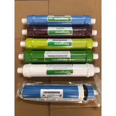 Bộ 6 Lõi Lọc KANGAROO 456789 Chính Hãng - Lõi Màng Lọc RO, Nano Silver, Ceramic, Alkaline, Maifan, ORP - Dùng cho Máy Lọc Nước RO