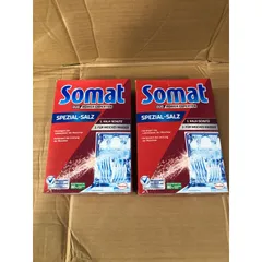 [COMBO] 2 Hộp Muối Rửa SOMAT 1,2KG - Hàng chính hãng - Dùng cho máy rửa chén