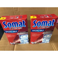 [COMBO] 2 Hộp Muối Rửa SOMAT 1,2KG - Hàng chính hãng - Dùng cho máy rửa chén