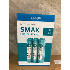 Cụm Lõi Lọc Nước Karofi Smax HP6.0 - HP6.2 Hiệu Suất Cao, Bổ Sung Khoáng Chất, Chống Lão Hóa, Hàng Chính Hãng